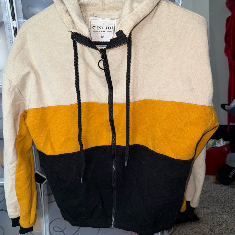 C'est Toi Colorblock Hoodie